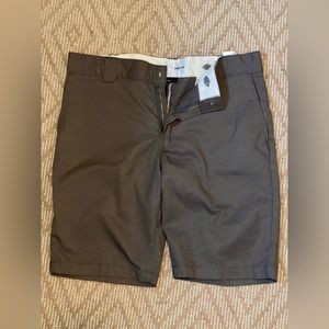 Dickies shorts. 36. Slim fit. Grey
